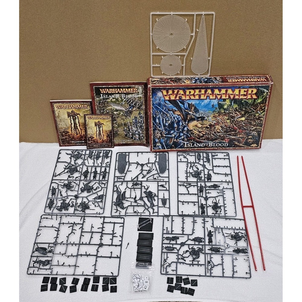 Warhammer Island of Blood Tow WFB Oop Citadel Games Workshop Incomplete